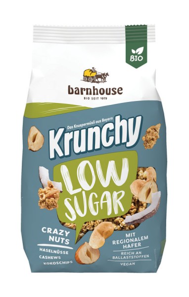 Krunchy Low Sugar Crazy Nuts 375g