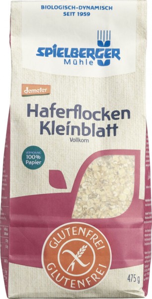 Spielberger Glutenfreie Haferflocken Kleinblatt, d