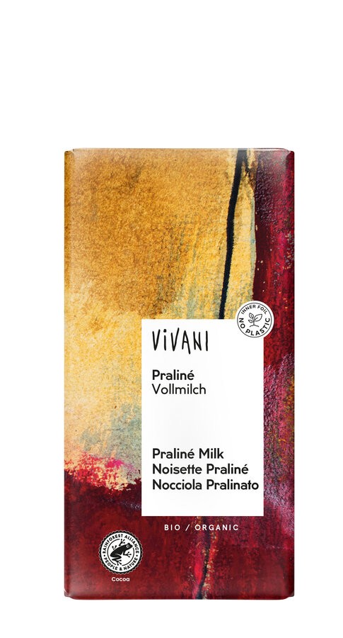 Entdecke die zartschmelzende Verführung von Vivani Praliné Nougat Schokolade. Jedes 100g Stück ist ein Meisterwerk, umhüllt von edler Schokolade, die auf der Zunge zergeht. Perfekt, um dir eine süße Auszeit zu gönnen. Ob als Geschenk oder zum Selbstverwöhnen – dieses Highlight begeistert alle Schokoladenfans.