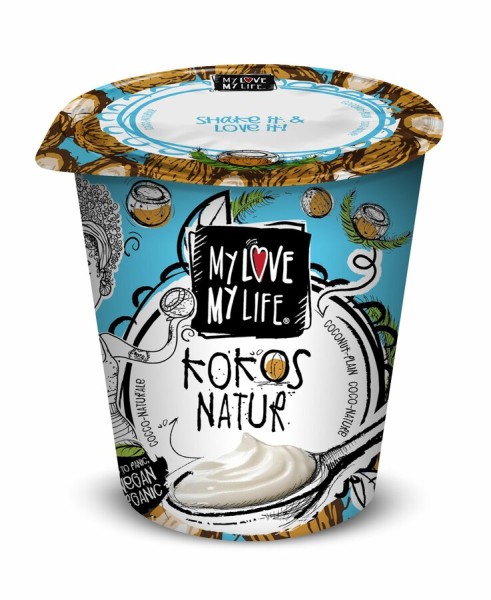 MyLove-MyLife Kokos Natur, 125 gr Becher