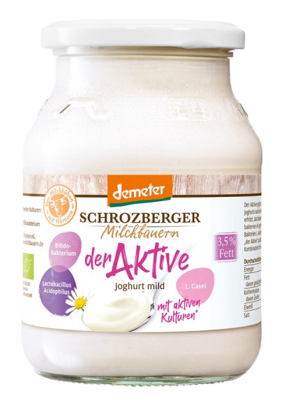 Schrozberger Milchbauern Joghurt mild der Aktive,