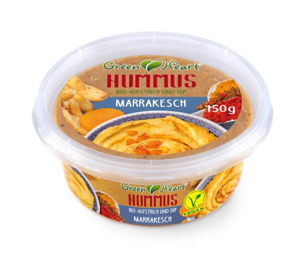 Greenheart-Premiums Hummus Marrakesch, 150 gr Bech