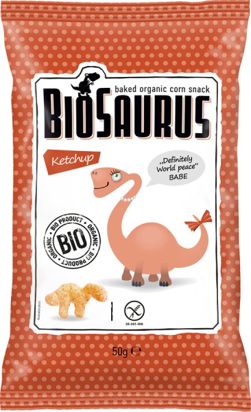 BioSaurus BioSaurus Ketchup - Babe, 50 g Tüte