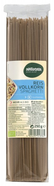 Reis Spaghetti, Vollkorn 250g