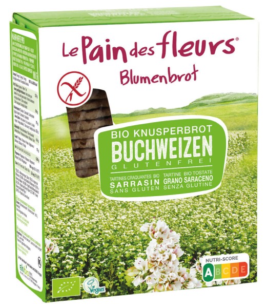 Blumenbrot Buchweizen, 2x 75 gr, 150 gr Packung -g