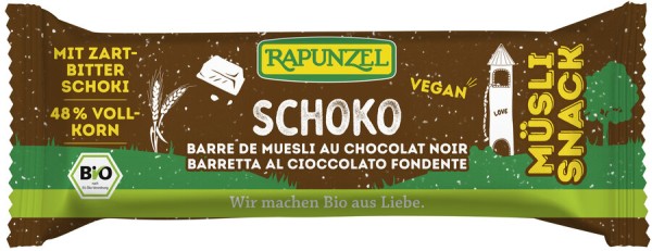 Rapunzel Müsli-Snack Schoko, 50 gr Stück