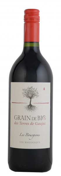 domaines auriol Grain de Bio rouge Wein aus der Europäischen Union, 1 ltr Flasche