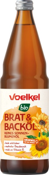 Voelkel Brat &amp; Backöl, 0,75 L Flasche
