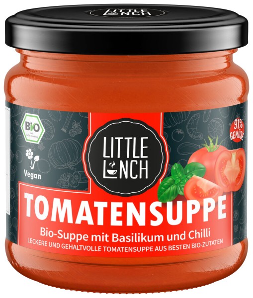 Little Lunch Tomatensuppe, 350 ml Glas