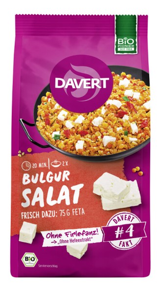 Davert Bulgur Salat, 170 gr Packung