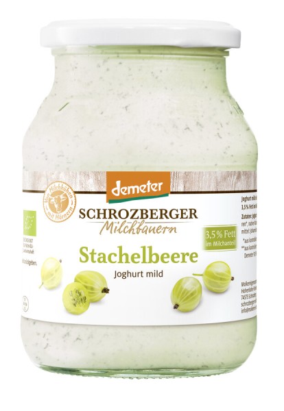 Schrozberger Milchbauern Dem. Stachelbeere Joghurt