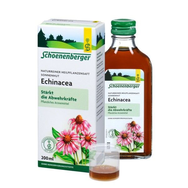 Schoenenberger Echinacea-Saft, 200 ml Flasche