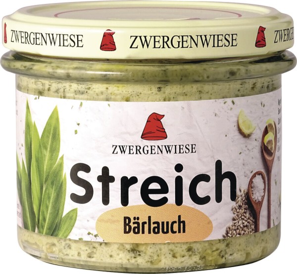 Zwergenwiese Bärlauch Streich, 180 gr Glas
