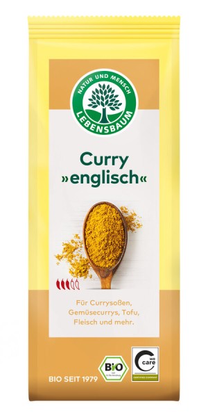 Lebensb Currypulver Englisch, 50 gr Packung