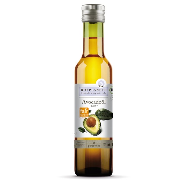 BIO PLANÈTE Avocadoöl nativ, 250 ml Flasche