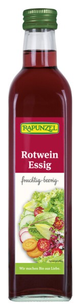 Rapunzel Rotweinessig, 0,5 ltr Flasche