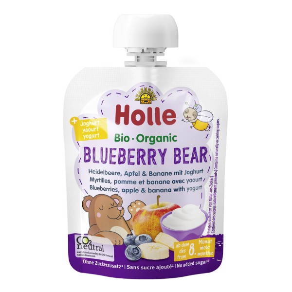 Holle Blueberry Bear - Heidelbeere, Apfel &amp; Banane