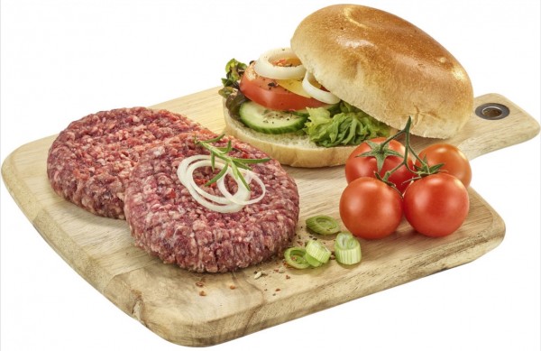 Bio Rindfleisch-Burger, 2 Stück, 250 gr