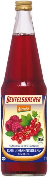 Beutelsbacher rote Johannisbeere Himbeere, 0,7 L F