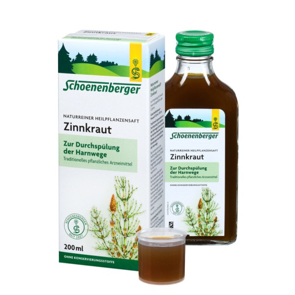 Schoenenberger Zinnkraut-Saft, 200 ml Flasche