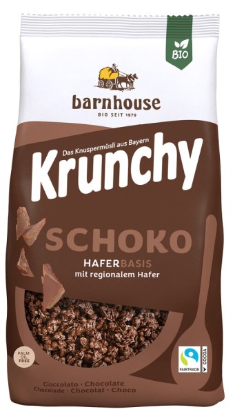 Barnhouse Krunchy Schoko, 375 gr Packung