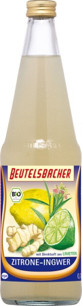 Beutelsbacher Zitrone-Ingwer, 0,7 L Flasche