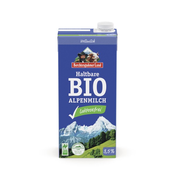 Berchtesgadener Land Bio Lactosefreie H-Alpenmilch