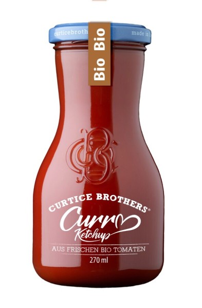 Curtice Brothers Curry Ketchup, 270 ml Flasche