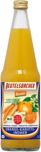 Beutelsbacher Orange-Karotte-Ingwer, 0,7 ltr Flasc