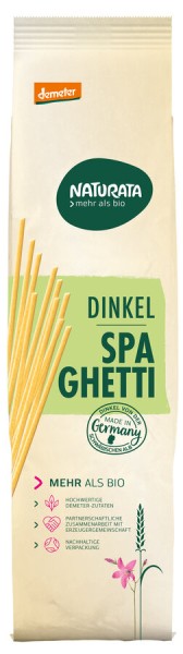 Naturata Dinkel Spaghetti demeter 500 gr Packung -