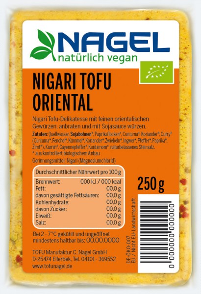 Tofu Oriental 250g