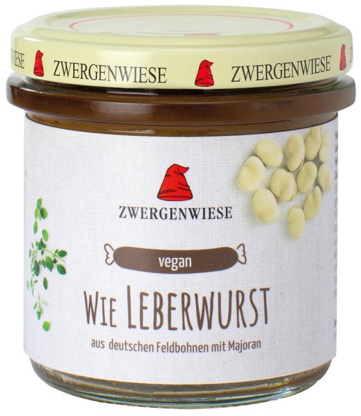 Zwergenwiese Wie Leberwurst, 140 gr Glas