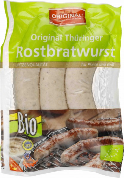 Original Thüringer Wurstwaren Bio Rostbratwurst
