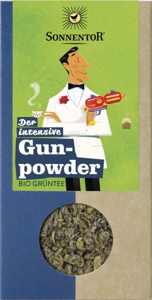 Sonnentor Grüntee Gunpowder, 100 gr Packung