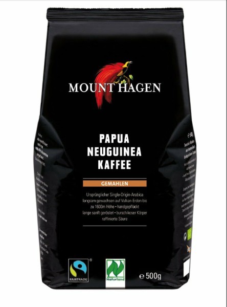 Mount Hagen Fair Trade Röstkaffee Papua Neuginea,