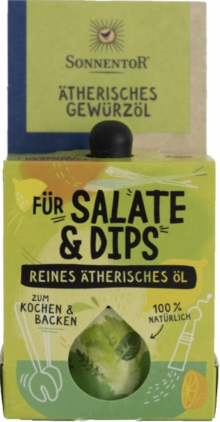 &gt; Für Salat und Dips ätherisches Gewürzöl 4,5ml