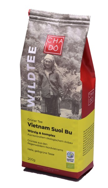 Cha Dô Vietnam Grüntee Suoi Bu, 200 gr Packung