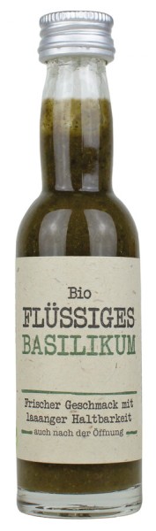 Northern Greens Flüssiges Basilikum, 40 ml Flasche