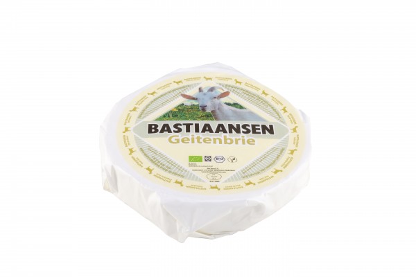 Bastiaansen Bio Ziegenbrie, ca. 1,5 kg 4 Wochen gereift , mind. 50%