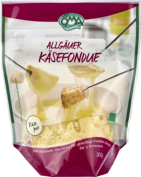 ÖMA Allgäuer Käsefondue, 300 gr Packung , mind. 48%