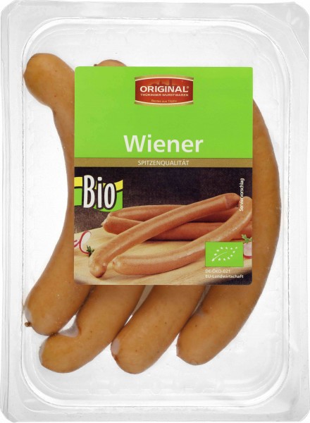 Original Thüringer Wurstwaren Wiener, 200 gr Packu