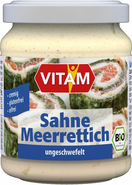 VITAM Hefe-Produkt Sahne Meerrettich, ungeschwefel