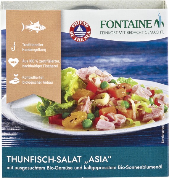 Fontaine Thunfischsalat Asia, 200 gr Dose