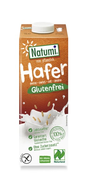 Natumi Hafer-Drink glutenfrei, 1 ltr Packung