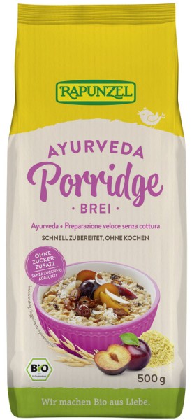 Rapunzel Ayurveda Porridge Brei, 500 g Packung