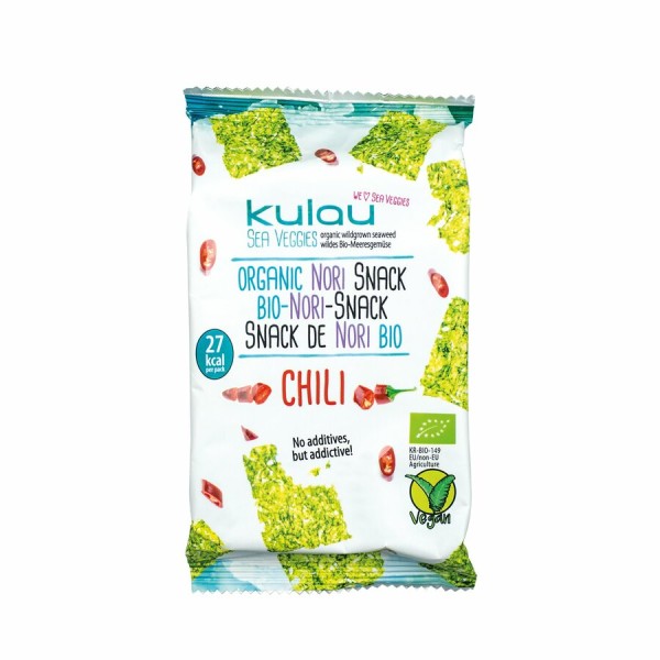 KULAU Nori-Snack CHILI, 4 gr Packung
