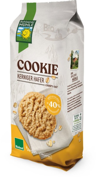 Bohlsener Mühle Cookie Hafer, 175 g Packung