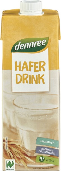dennree Hafer Drink, 1 ltr Packung