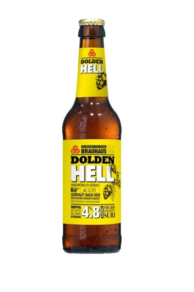 Riedenburger Brauhaus Dolden Hell, 0,33 ltr Flasch