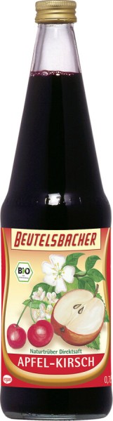Beutelsbacher Apfel-Kirsch-Saft, 0,7 ltr Flasche